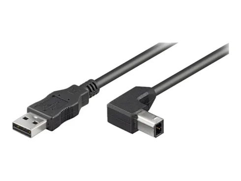 Goobay   USB 2.0 Hi-Speed Cable 90°   USB to USB
