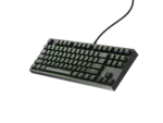 Genesis   THOR 404 TKL   Mechanical Gaming Keyboard   Wired   US   RGB   Black   USB-A   Gateron Yellow Pro