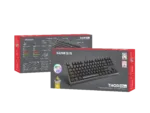 Genesis   THOR 404 TKL   Mechanical Gaming Keyboard   Wired   US   RGB   Black   USB-A   Gateron Yellow Pro