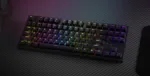 Genesis   THOR 404 TKL   Mechanical Gaming Keyboard   Wired   US   RGB   Black   USB-A   Gateron Yellow Pro