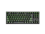 Genesis   THOR 404 TKL   Mechanical Gaming Keyboard   Wired   US   RGB   Black   USB-A   Gateron Yellow Pro