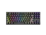 Genesis   THOR 404 TKL   Mechanical Gaming Keyboard   Wired   US   RGB   Black   USB-A   Gateron Yellow Pro
