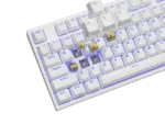 Genesis   THOR 404 TKL   Mechanical Gaming Keyboard   Wired   US   RGB   White   USB-A   Gateron Yellow Pro