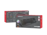 Genesis   THOR 404 TKL   Mechanical Gaming Keyboard   Wired   US   RGB   Black   USB-A   Kailh Box Brown V2