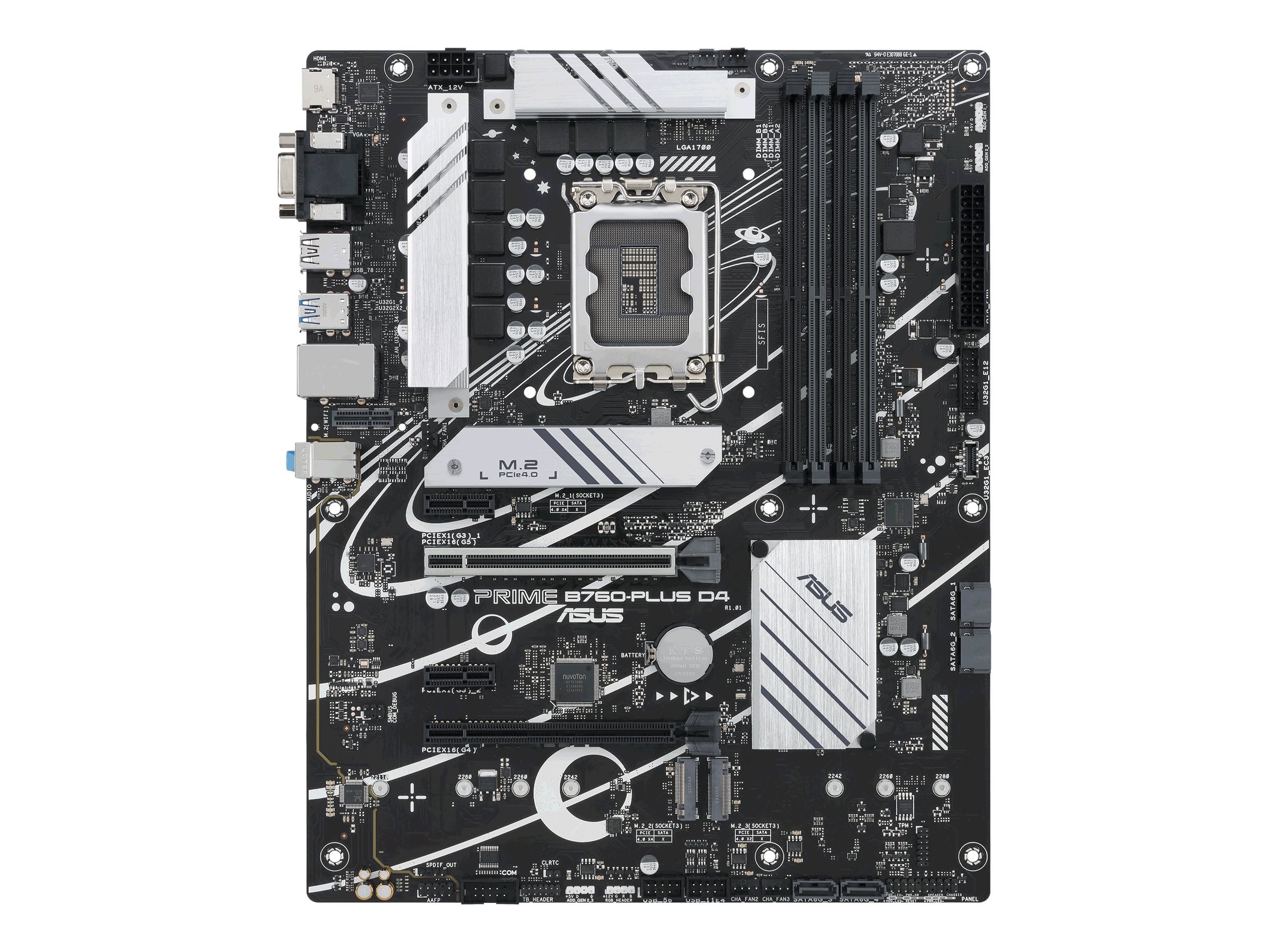 414651-90mb1cw0-m1eay0-4711081970309-0.webp Asus PRIME B760-PLUS D4 Processor family Intel Processor socket LGA1700 DDR4 Supported hard disk drive interfaces M.2, SATA Number of SATA connectors 4