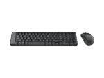Logitech   Combo Wireless Keyboard and Mouse   MK220   Keyboard and Mouse   Wireless   Mouse included   US   Black   N/A