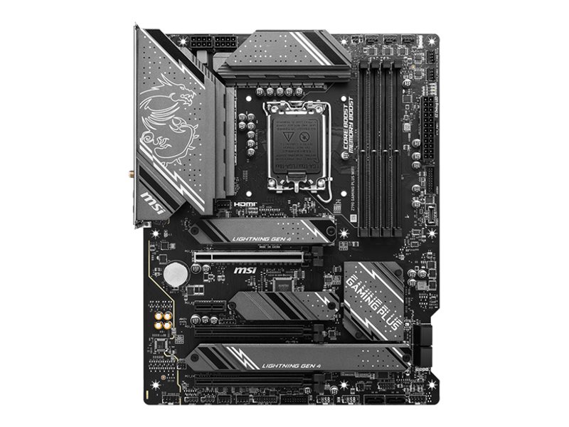 416360-z790-gaming-plus-wifi-4711377134712-0.webp MSI Z790 GAMING PLUS WIFI Processor family Intel Processor socket LGA1700 DDR5 Number of SATA connectors 6