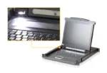 Aten   Single Rail LCD Console (PS/2-USB, VGA)   CL1000N