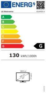 LG   65UM5N-H   65 ”   Landscape/Portrait   24/7   webOS   Wi-Fi   500 cd/m²   178 °   178 °