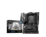 MSI   MAG B760 TOMAHAWK WIFI   Processor family Intel   Processor socket LGA1700   DDR5   Supported hard disk drive interfaces SATA, M.2   Number of SATA connectors 4