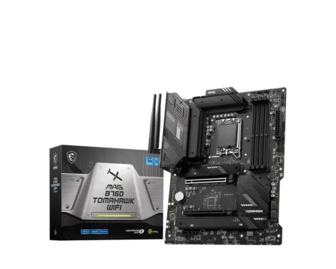 MSI   MAG B760 TOMAHAWK WIFI   Processor family Intel   Processor socket LGA1700   DDR5   Supported hard disk drive interfaces SATA, M.2   Number of SATA connectors 4