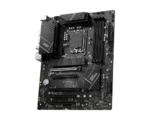MSI   PRO B760-P WIFI DDR4   Processor family Intel   Processor socket LGA1700   DDR4   Supported hard disk drive interfaces SATA, M.2   Number of SATA connectors 4
