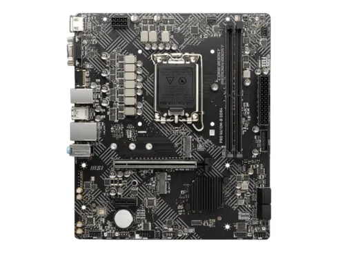 MSI PRO H610M-G motininė plokštė su Intel procesoriaus lizdu LGA1700