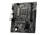 MSI   PRO H610M-G   Processor family Intel   Processor socket LGA1700   DDR5   Supported hard disk drive interfaces SATA, M.2   Number of SATA connectors 4