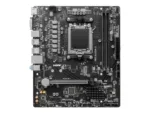 MSI   PRO A620M-E   Processor family AMD   Processor socket AM5   DDR5   Supported hard disk drive interfaces SATA, M.2   Number of SATA connectors 4