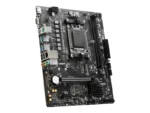 MSI   PRO A620M-E   Processor family AMD   Processor socket AM5   DDR5   Supported hard disk drive interfaces SATA, M.2   Number of SATA connectors 4