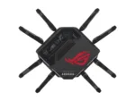 Quad-band Gaming Router (EU+UK)   ROG Rapture GT-BE98   802.11ax   10/100/1000 Mbit/s   Ethernet LAN (RJ-45) ports 1   Mesh Support Yes   MU-MiMO Yes   5G   Antenna type External   1 x USB 3.2 Gen1, 1 x USB 2.0