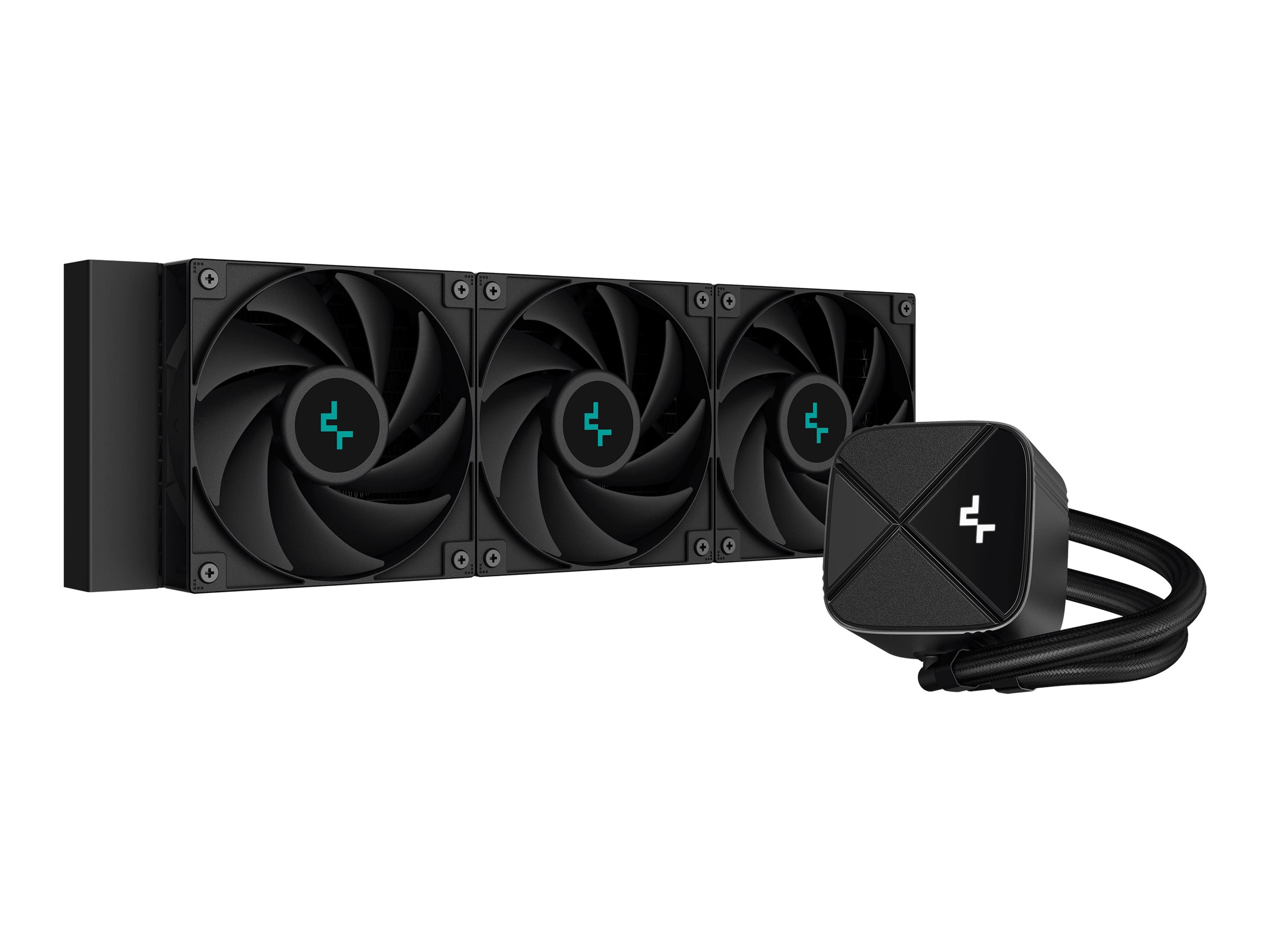417721-r-ls720-bknnmm-g-1-6933412728412-0.webp Deepcool Digital Liquid CPU Cooler LS720S ZERO DARK Intel, AMD