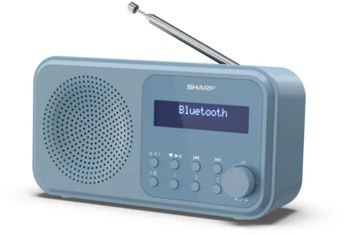 Sharp   Tokyo Digital Radio   DR-P420(BL)   Bluetooth   Blue   Portable   Wireless connection