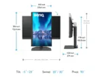 Benq   Monitor   SW272Q   27 ”   IPS   16:9   60 Hz   5 ms   2560 x 1440 pixels   300 cd/m²   HDMI ports quantity 2   Black