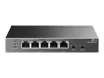 TP-LINK   5-Port Gigabit Desktop Switch with 4-Port PoE   TL-SG1005P-PD   Unmanaged   Desktop/Wall mountable