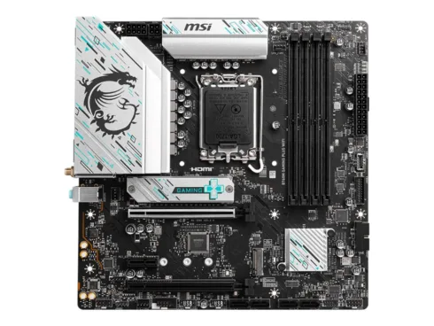 MSI   B760M GAMING PLUS WIFI   Processor family Intel   Processor socket LGA1700   DDR5   Supported hard disk drive interfaces SATA, M.2   Number of SATA connectors 4