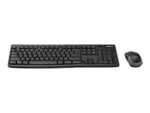 Logitech MK270   Keyboard and Mouse Set   Wireless   US   Black