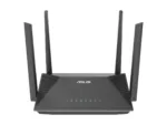 AX1800 AiMesh Wireless Router   RT-AX52   802.11ax   10/100/1000 Mbit/s   Ethernet LAN (RJ-45) ports 3   Mesh Support Yes   MU-MiMO No   No mobile broadband   Antenna type External