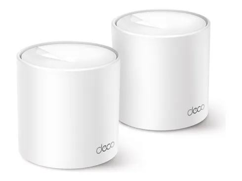 AX1500 Whole Home Mesh Wi-Fi 6 System   Deco X10 (2-pack)   802.11ax   10/100/1000 Mbit/s   Ethernet LAN (RJ-45) ports 1   Mesh Support Yes   MU-MiMO Yes   No mobile broadband   Antenna type Internal