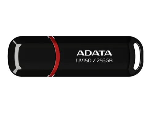 ADATA USB atmintinė UV150 256 GB, USB 3.2 Gen1, juoda