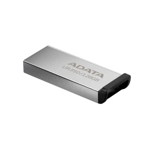 ADATA USB atmintinė UR350, 128 GB, USB 3.2 Gen1, juoda