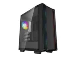 Deepcool   CC560 ARGB V2   Black   Mid Tower   ATX PS2
