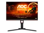 AOC   Monitor   U27G3X/BK   27 ”   IPS   16:9   160 Hz   1 ms   3840 x 2160 pixels   HDMI ports quantity 2   Black