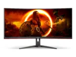 AOC   Monitor   CU34G2XE/BK   34 ”   VA   21:9   144 Hz   1 ms   3440 x 1440 pixels   300 cd/m²   HDMI ports quantity 1