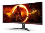 AOC   Monitor   CU34G2XE/BK   34 ”   VA   21:9   144 Hz   1 ms   3440 x 1440 pixels   300 cd/m²   HDMI ports quantity 1