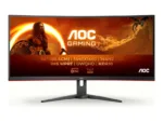 AOC   Monitor   CU34G2XE/BK   34 ”   VA   21:9   144 Hz   1 ms   3440 x 1440 pixels   300 cd/m²   HDMI ports quantity 1