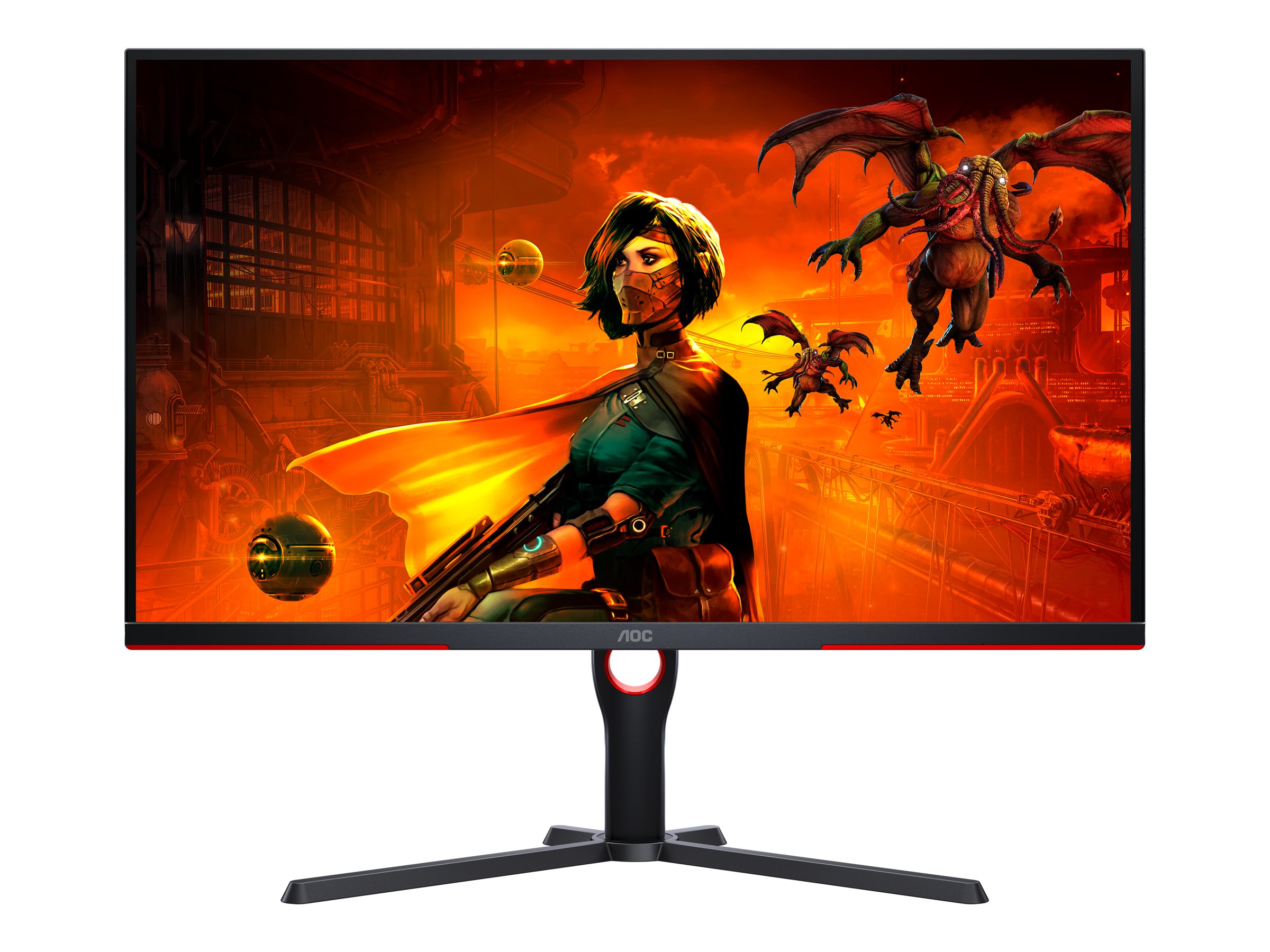 421164-u32g3x-bk-4038986111430-0.webp AOC Monitor U32G3X/BK 31.5 ” IPS 16:9 144 Hz 1 ms 3840 x 2160 pixels 400 cd/m² HDMI ports quantity 2 Black