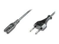 421384-ak-440104-018-s-4016032311829-0.webp Digitus Power Cord, Euro – C7 M/F, H03VVH2-F 0.75qmm AK-440104-018-S
