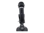Gembird kondensatorinis mikrofonas su stovu, 3.5 mm jack, juodas