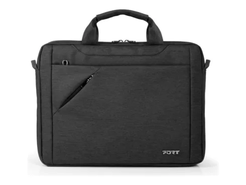 PORT DESIGNS   S13 Sydney ECO Case   Fits up to size 13/14 ”   Top Loading   Black   Shoulder strap