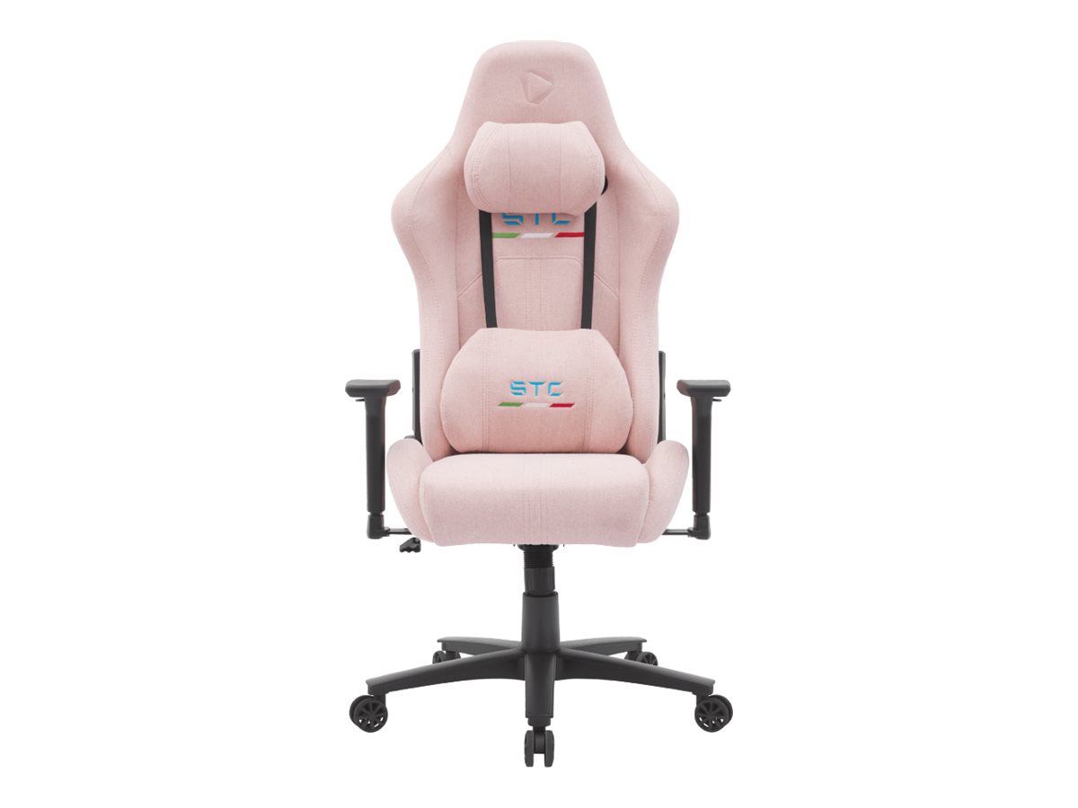 421550-onex-stc-s-l-pk-677222946180-0.webp Onex Short Pile Linen; Metal; Nylon base Gaming Chairs STC Snug L Series Pink