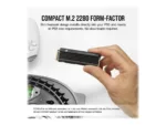 Corsair   SSD   MP600 PRO LPX   2000 GB   SSD form factor M.2 2280   Solid-state drive interface PCIe NVMe Gen 4.0 x 4   Read speed 7100 MB/s   Write speed 6800 MB/s