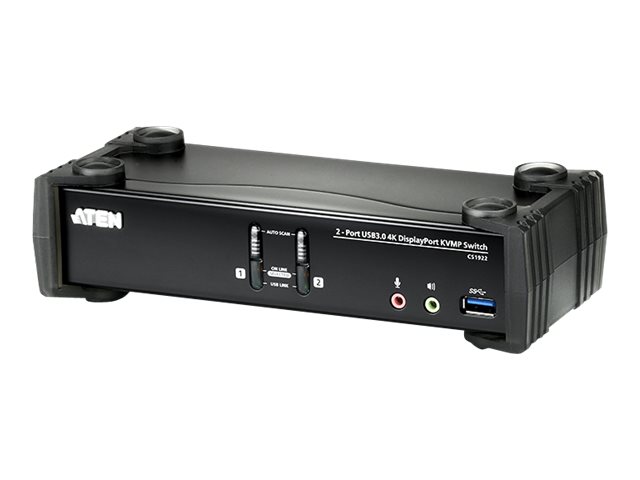 422542-cs1922-at-g-4719264644764-0.webp Aten CS1922 2-Port USB 3.0 4K DisplayPort KVMP Switch Aten 2-Port USB 3.0 4K DisplayPort KVMP™ Switch (Cables included) CS1922