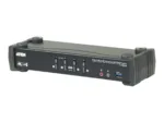 Aten   4-Port USB3.0 4K DisplayPort KVMP Switch with Built-in MST Hub   CS1924M