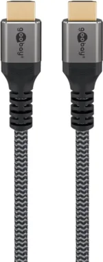 Goobay   64994 High Speed HDMI Cable with Ethernet   HDMI to HDMI   2 m
