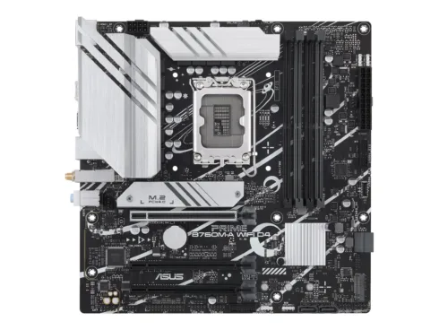Asus   PRIME B760M-A WIFI D4   Processor family Intel   Processor socket LGA1700   DDR4 DIMM   Supported hard disk drive interfaces SATA, M.2   Number of SATA connectors 4