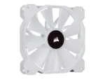 Corsair   140mm White PWM Fan, Dual Fan Kit with Lighting Node CORE   iCUE SP140 RGB ELITE Performance   Case Fan