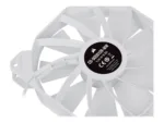 Corsair   140mm White PWM Fan, Dual Fan Kit with Lighting Node CORE   iCUE SP140 RGB ELITE Performance   Case Fan
