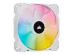 Corsair   120mm White PWM Fan, Triple Pack with Lighting Node CORE   iCUE SP120 RGB ELITE Performance   Case Fan