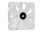 Corsair   120mm White PWM Fan, Triple Pack with Lighting Node CORE   iCUE SP120 RGB ELITE Performance   Case Fan